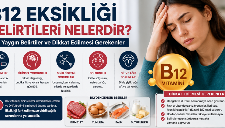 Sürekli Yorgunluk ve Unutkanlığın Nedeni B12 Eksikliği Olabilir mi?