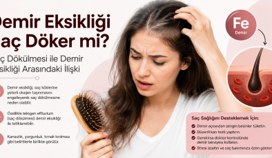 Saç Dökülmesi ve Demir Eksikliği: Belirtiler, Nedenler ve Çözüm Önerileri