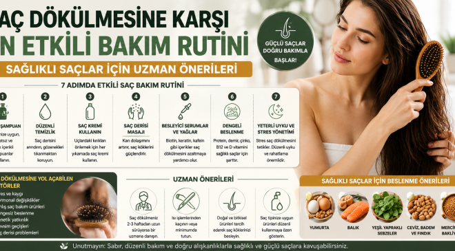 Saç Dökülmesi Nasıl Önlenir? En Etkili Bakım Rutini ve Uzman Tavsiyeleri